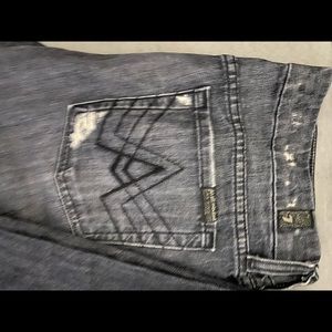 Authentic Gray faded Seven for all mankind